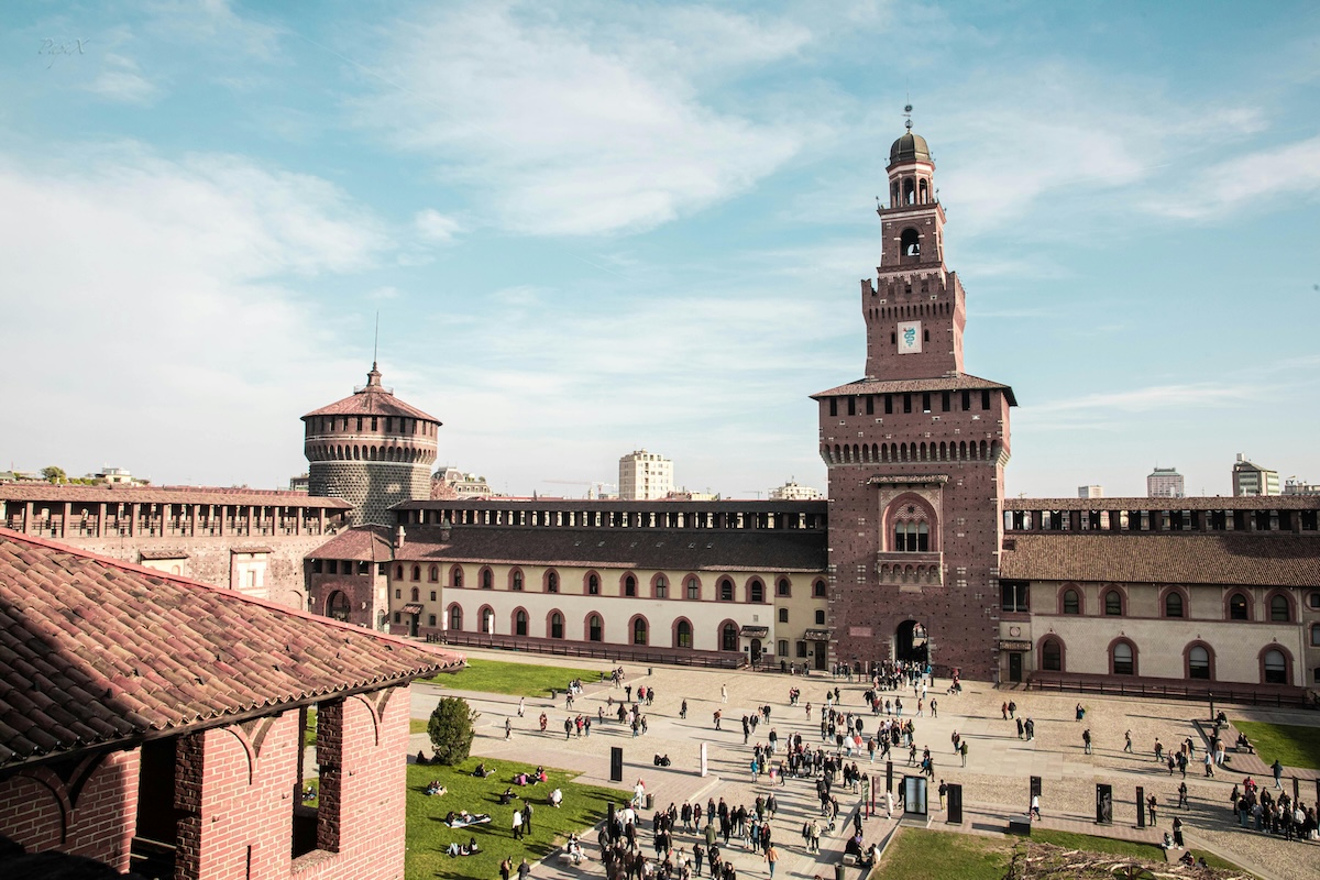 Castello Sforzesco Milano estate 2025, foto di Ikmad Amara Henda