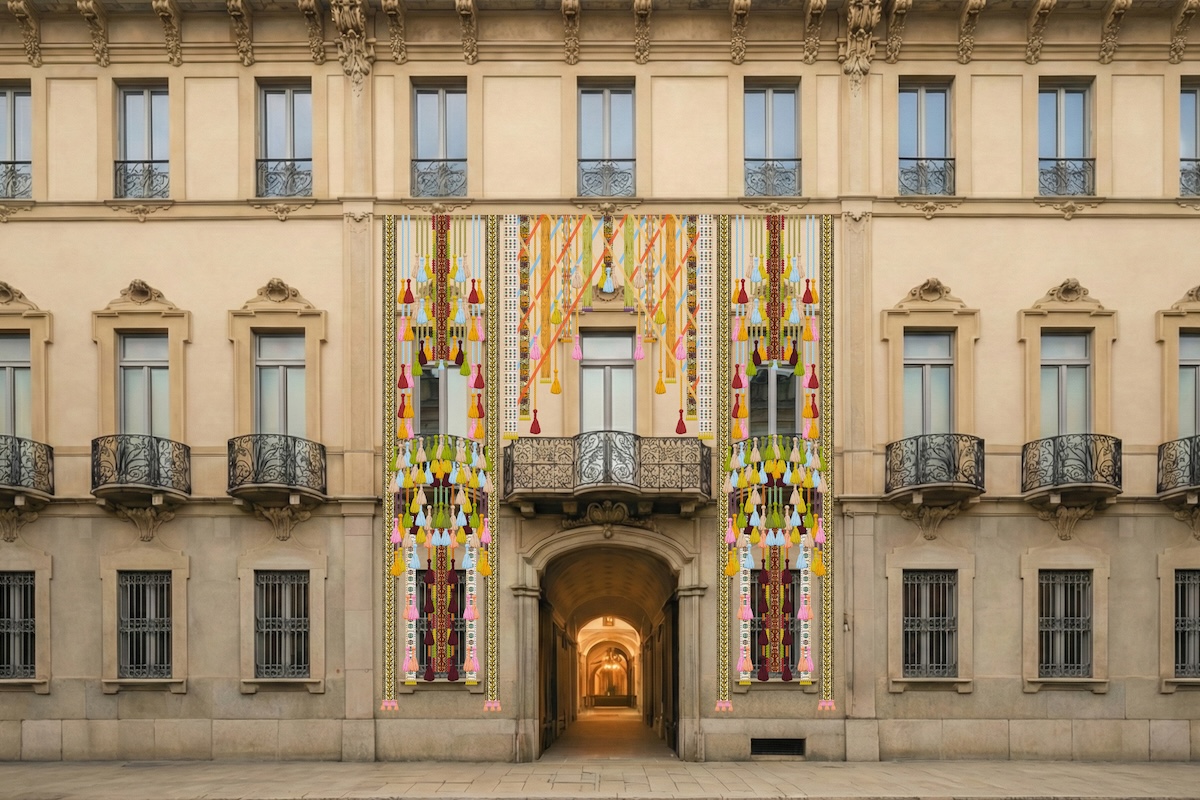 Milano Design Week 2026, Palazzo Citterio, When Apricots Blossom. Courtesy of ACDF and Bethan Laura Wood Studio