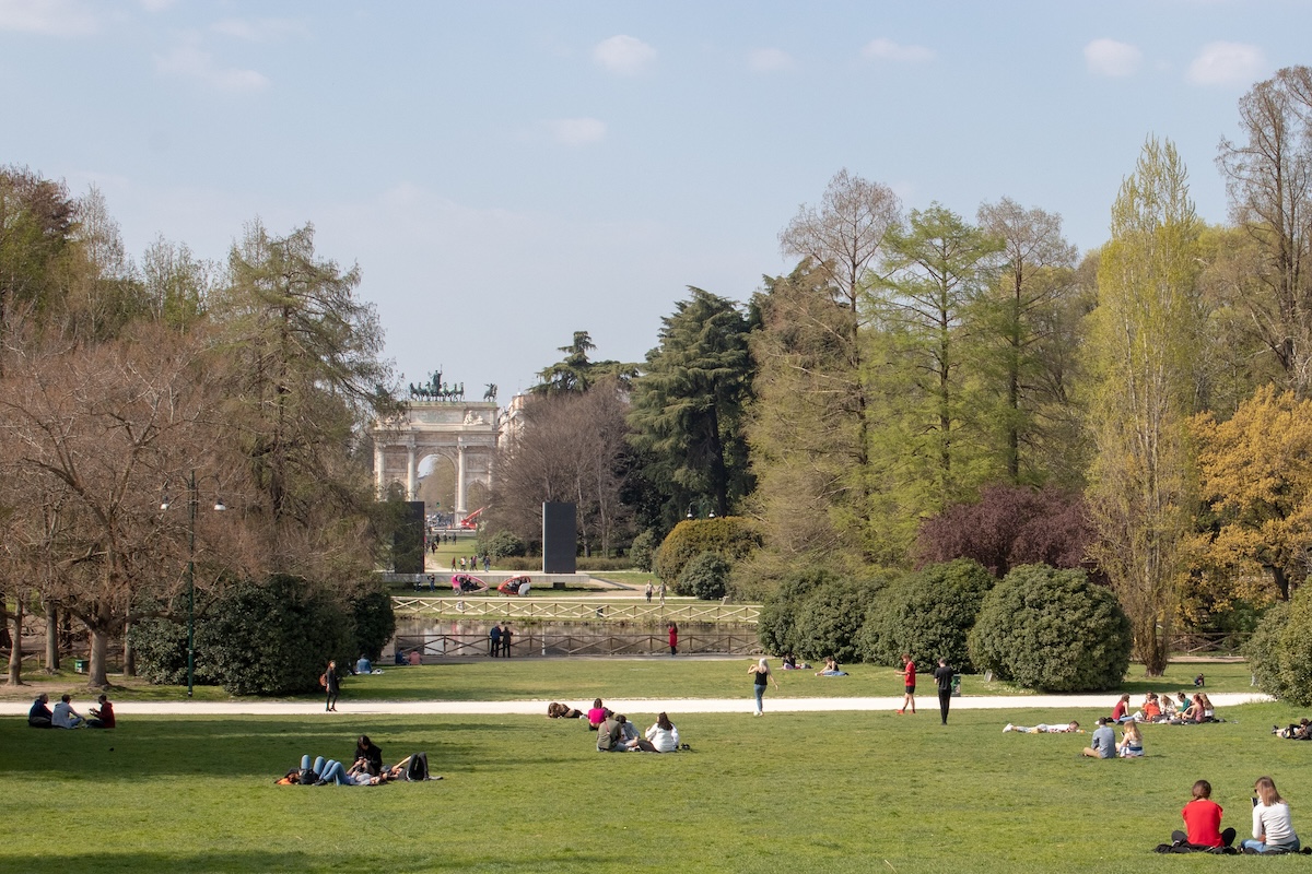 Parco Sempione Milano, foto di Nigel Hoult via Flickr