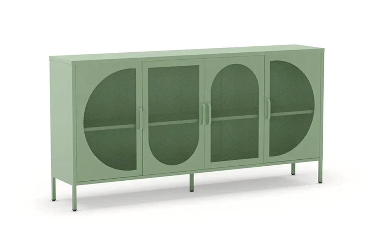 arredare con il verde, interior design, credenza nora living