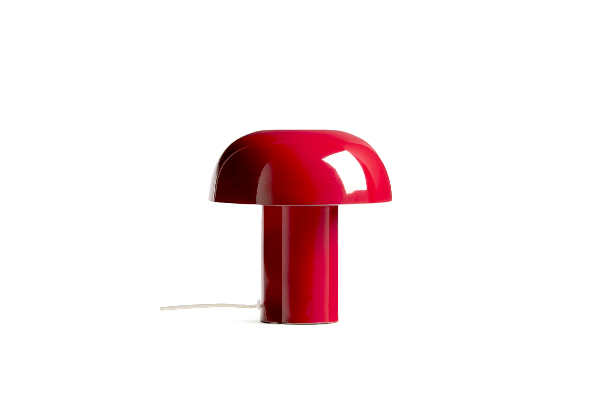 arredi cherry red, lampada hm