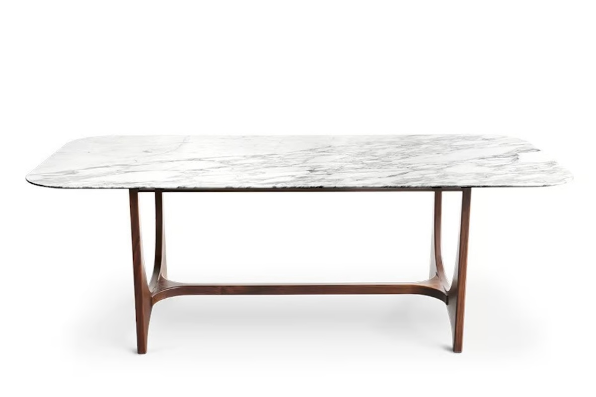 design stile anni cinquanta, tavolo essential home