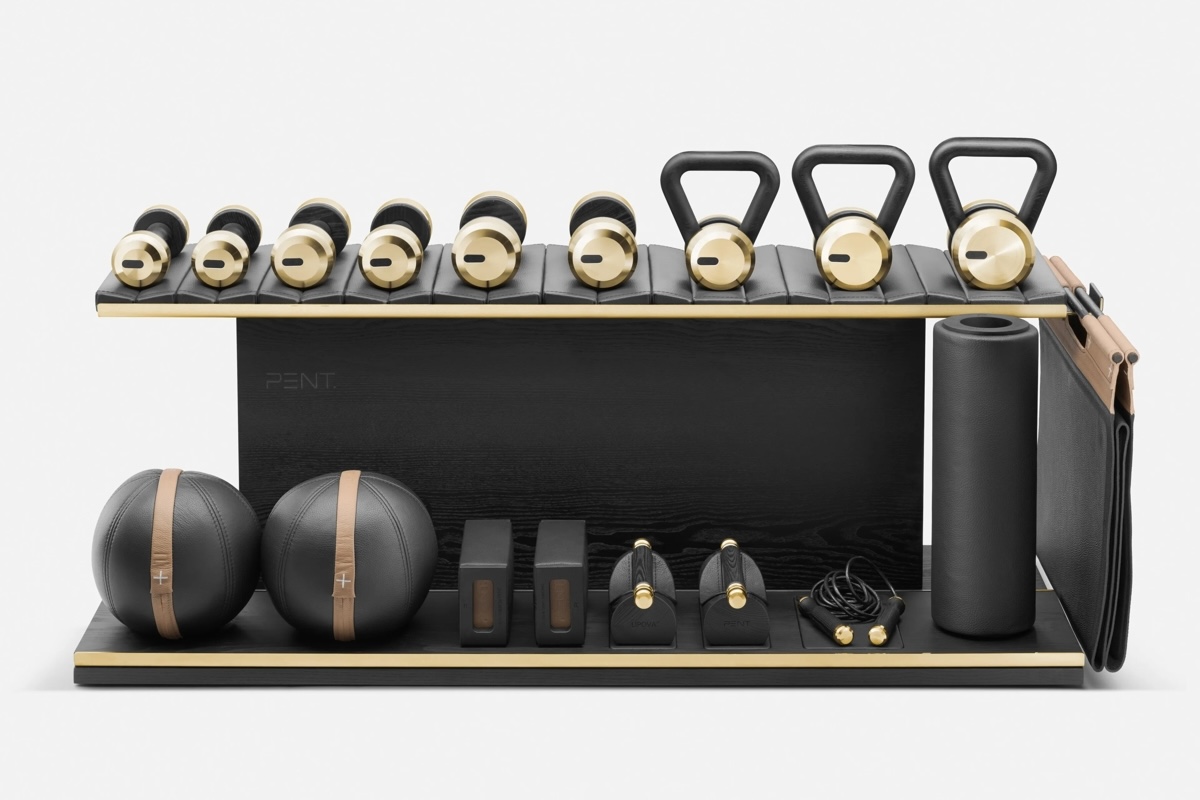 home gym design, set fitness pent