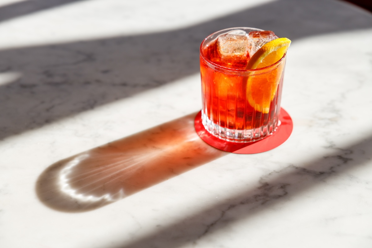 migliori cocktail bar milano, camparino Negroni