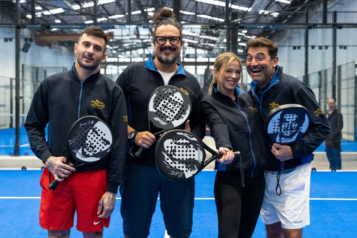 padel palace milano, junior cally, alessandro borghese