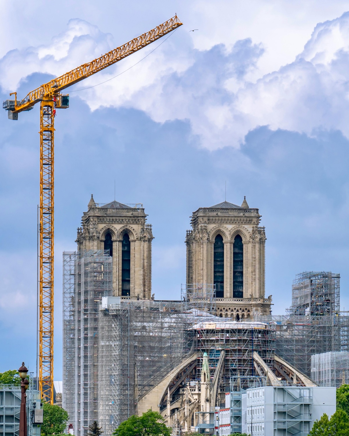 ricostruzione notredame, foto di daniel reynaga pexels