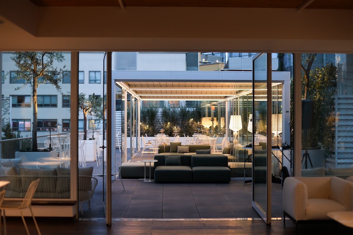 terrazze rooftop milano 2025, LabSolue Bar